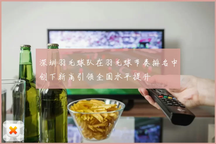 深圳羽毛球队在羽毛球节奏排名中创下新高引领全国水平提升