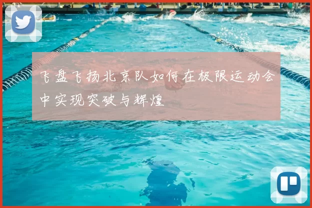 飞盘飞扬北京队如何在极限运动会中实现突破与辉煌