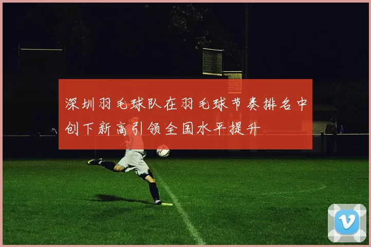 深圳羽毛球队在羽毛球节奏排名中创下新高引领全国水平提升